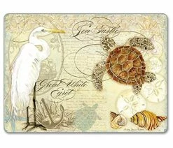 Cheapest ๐ฏ CounterArt Hardboard Placemat, Coastal Waterways, Set Of 2 ๐