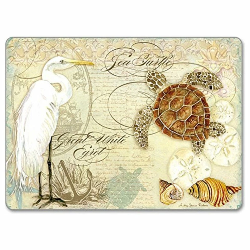 Cheapest 💯 CounterArt Hardboard Placemat, Coastal Waterways, Set Of 2 🎁 1 Cheapest 💯 CounterArt Hardboard Placemat, Coastal Waterways, Set Of 2 🎁