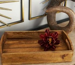 Discount 👏 Brimfield & May Set Of 3 Light Brown Mango Wood Rustic Tray 30958 ⭐ -Tabletop Sales Store ac112e7600522d35 1708 w800 h800 b0 p0