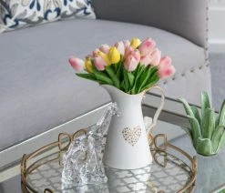 Buy 😉 A&B Home 18" Round Gold Mirrored Serving Tray With Gold Metal, 16" 😍 -Tabletop Sales Store aca1f5800102fe32 8978 w800 h800 b0 p0