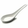Best Pirce 🎁 RSVP White Porcelain Asian Soup Spoon 🔥
