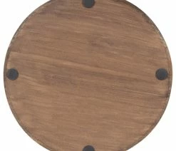 Flash Sale 🔥 Uniek Ehrens Round Decorative Wood Tray, Natural White, 15 Diameter 🔔 -Tabletop Sales Store ae81d66b00993a7a 4983 w800 h800 b1 p0