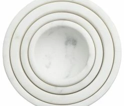 Best Sale 🌟 CREATIVE CO-OP White Marble Bowls, 4-Piece Set 🧨 -Tabletop Sales Store b3f16c27011c2a77 8666 w800 h800 b1 p0