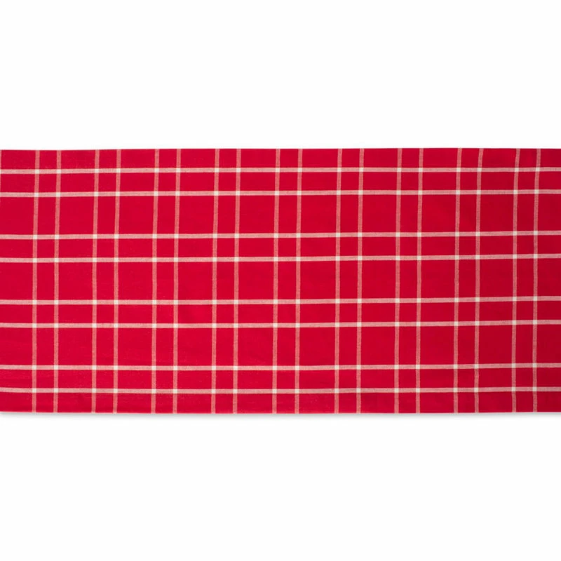 Brand new π Design Imports Holly Berry Plaid Table Runner 14"x108" π 3 Brand new π Design Imports Holly Berry Plaid Table Runner 14"x108" π - Image 3