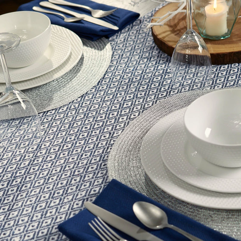 Coupon ๐งจ Design Imports DII French Blue Mini Diamond Table Runner ๐ 5 Coupon ๐งจ Design Imports DII French Blue Mini Diamond Table Runner ๐ - Image 5