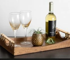 New ✔️ Uniek Kate And Laurel Ormond Walnut Wood Decorative Tray With Gold Metal Handles ⭐ 11 New ✔️ Uniek Kate And Laurel Ormond Walnut Wood Decorative Tray With Gold Metal Handles ⭐ -Tabletop Sales Store be61c6610d960540 8243 w800 h800 b0 p0