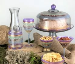 Brand new 💯 Golden Hill Studio Mosaic Garland Carafe 🔥 -Tabletop Sales Store bec14f530eb03cbd 0108 w800 h800 b0 p0