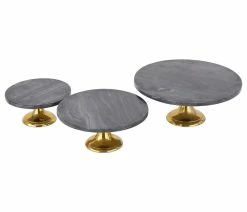 Outlet ⌛ Brimfield & May Set Of 3 Gray Glam Cake Stand 560239 ❤️ -Tabletop Sales Store c30119d901732078 8910 w800 h800 b1 p0
