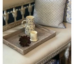 New 🧨 Artifacts Trading Company Artifacts Rattan Rectangle Tray Handles, White Wash 🥰 8 New 🧨 Artifacts Trading Company Artifacts Rattan Rectangle Tray Handles, White Wash 🥰 -Tabletop Sales Store c411d6890d1635db 3546 w800 h800 b0 p0