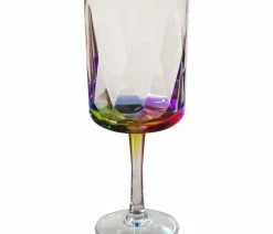 Cheap 🌟 LeadingWare Group Rainbow Wine Glasses, Set Of 4 🌟