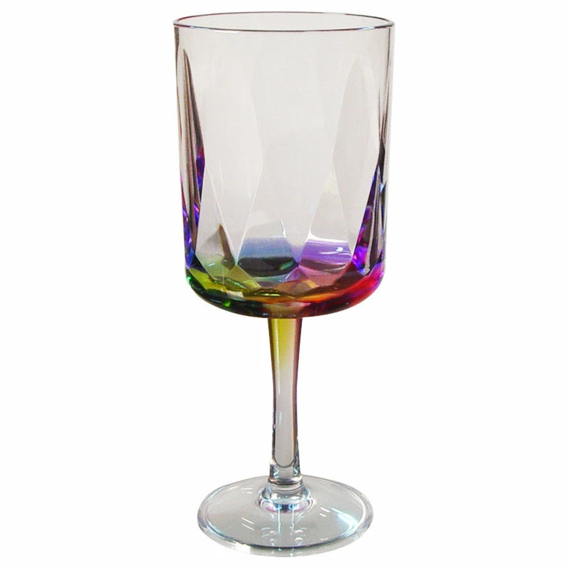 Cheap ๐ LeadingWare Group Rainbow Wine Glasses, Set Of 4 ๐ 1 Cheap ๐ LeadingWare Group Rainbow Wine Glasses, Set Of 4 ๐