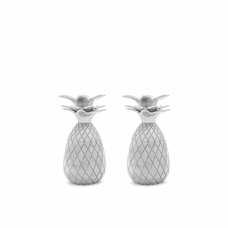 Top 10 ๐คฉ W&P Design WandP Design Pineapple Shot Glass Set Of 2, Silver ๐ 2 Top 10 ๐คฉ W&P Design WandP Design Pineapple Shot Glass Set Of 2, Silver ๐ - Image 2