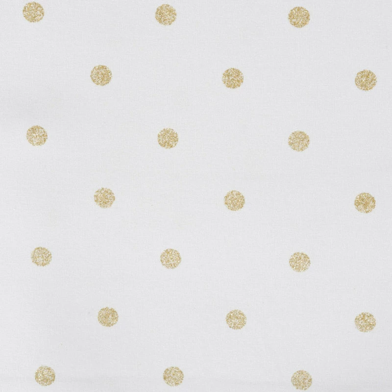 New ✨ Design Imports DII Reversible Polka Dot Table Runner 90 Gold Metallic ✔️ 5 New ✨ Design Imports DII Reversible Polka Dot Table Runner 90 Gold Metallic ✔️ - Image 5