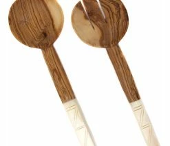 Promo ๐ Global Crafts Olive Wood Serving Set, Natural White Bone Handles, Square Design ๐ฅฐ 6 Promo ๐ Global Crafts Olive Wood Serving Set, Natural White Bone Handles, Square Design ๐ฅฐ -Tabletop Sales Store c671de980ed902ae 3940 w800 h800 b1 p0