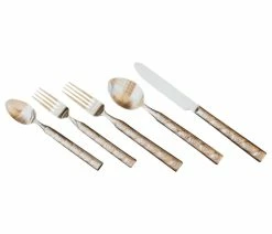 Budget 🎉 West Creation 20-Piece Wilderness Flatware Set 🧨