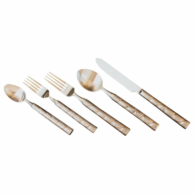 Budget ๐ West Creation 20-Piece Wilderness Flatware Set ๐งจ 1 Budget ๐ West Creation 20-Piece Wilderness Flatware Set ๐งจ