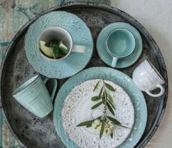 Promo 🔥 A&B Home 11" Cream Rustic Fare Dinner Plate Set Of 4 🛒 -Tabletop Sales Store c9412a4f036bc62f 7747 w800 h800 b0 p0