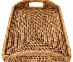 Best reviews of 🥰 Artifacts Trading Company Artifacts Rattan Rectangular Tray With High Handles, Honey Brown, 14"x10" ✨ -Tabletop Sales Store c971540f0d0cf488 5692 w800 h800 b1 p0