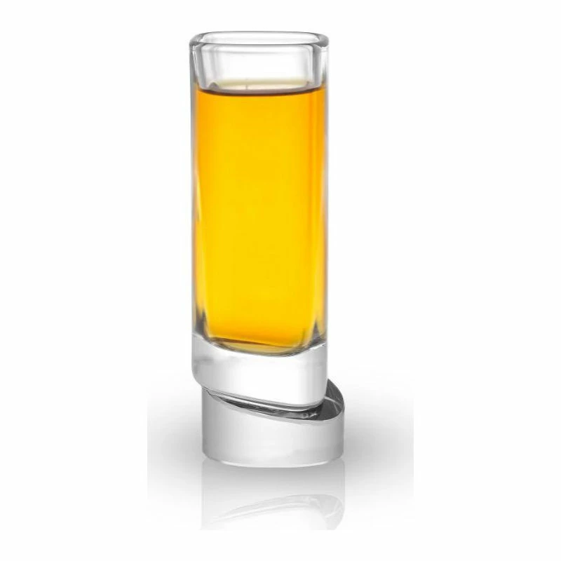 Brand new 🥰 JoyJolt Aqua Vitae Square Off Base Shot Glasses 1.58 Oz, Set Of 4 👍 3 Brand new 🥰 JoyJolt Aqua Vitae Square Off Base Shot Glasses 1.58 Oz, Set Of 4 👍 - Image 3