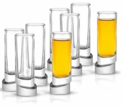 Brand new 🥰 JoyJolt Aqua Vitae Square Off Base Shot Glasses 1.58 Oz, Set Of 4 👍 15 Brand new 🥰 JoyJolt Aqua Vitae Square Off Base Shot Glasses 1.58 Oz, Set Of 4 👍 -Tabletop Sales Store cc111f2601b0f031 9671 w800 h800 b1 p0