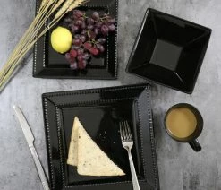 Deals โญ Lorenzo Import, LLC 16 Piece Square Beaded Stoneware Dinnerware Set By Lorren Home Trends, Black ๐ฏ 9 Deals โญ Lorenzo Import, LLC 16 Piece Square Beaded Stoneware Dinnerware Set By Lorren Home Trends, Black ๐ฏ -Tabletop Sales Store d2417a700b56010e 3026 w800 h800 b0 p0