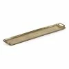 Cheap 🌟 Zodax 26" Khanya Rectangular Aluminum Tray, Dark Gold 🌟