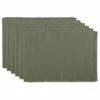 Coupon ⭐ Design Imports Dii Artichoke Ribbed Placemat Set/6 👍