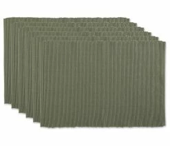 Coupon โญ Design Imports Dii Artichoke Ribbed Placemat Set/6 ๐