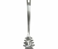 Brand new ๐ TATARA Nu Steel The Crown Collection, 1.8 Mm Thickness 13" Length Pasta Server, Brushed ๐