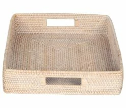 Top 10 ⭐ KOUBOO Loma Rattan Serving Tray With Cut-Out Handles, White-Wash 🎁 -Tabletop Sales Store d491f5ab00d503e7 4728 w800 h800 b1 p0