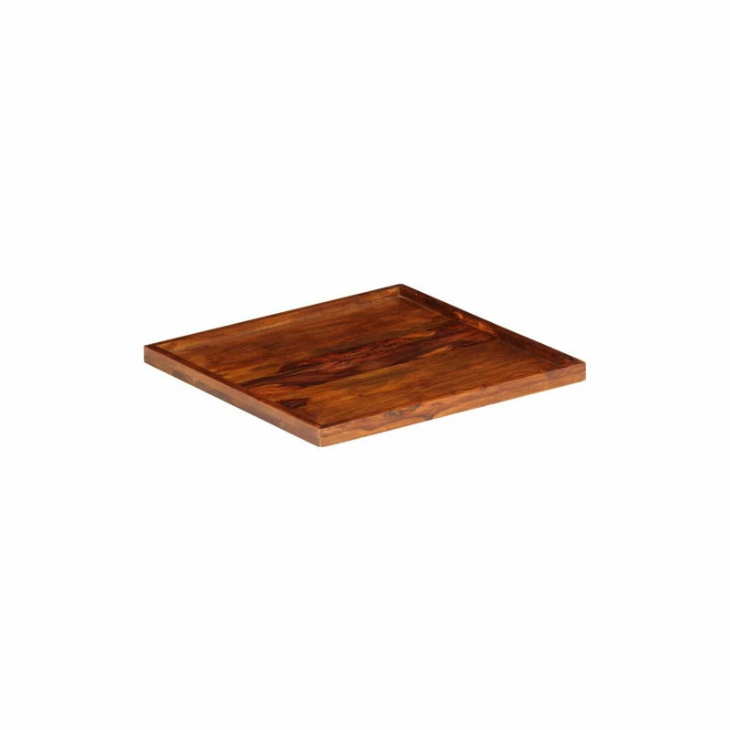 Cheap 🤩 Vida XL LLC VidaXL Solid Sheesham Wood Serving Tray Wooden Home Couch Plate Furniture ⌛ 9 Cheap 🤩 Vida XL LLC VidaXL Solid Sheesham Wood Serving Tray Wooden Home Couch Plate Furniture ⌛ - Image 9