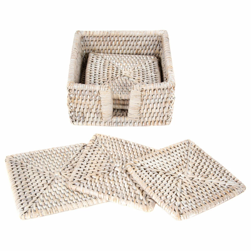 Deals ๐ Artifacts Trading Company Artifacts Rattan 7 Piece Square Coaster Set ๐ 3 Deals ๐ Artifacts Trading Company Artifacts Rattan 7 Piece Square Coaster Set ๐ - Image 3