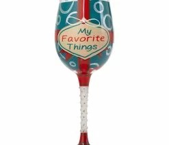 Best deal 😀 American Glassware "My Favorite Things" Wine Glass ✨