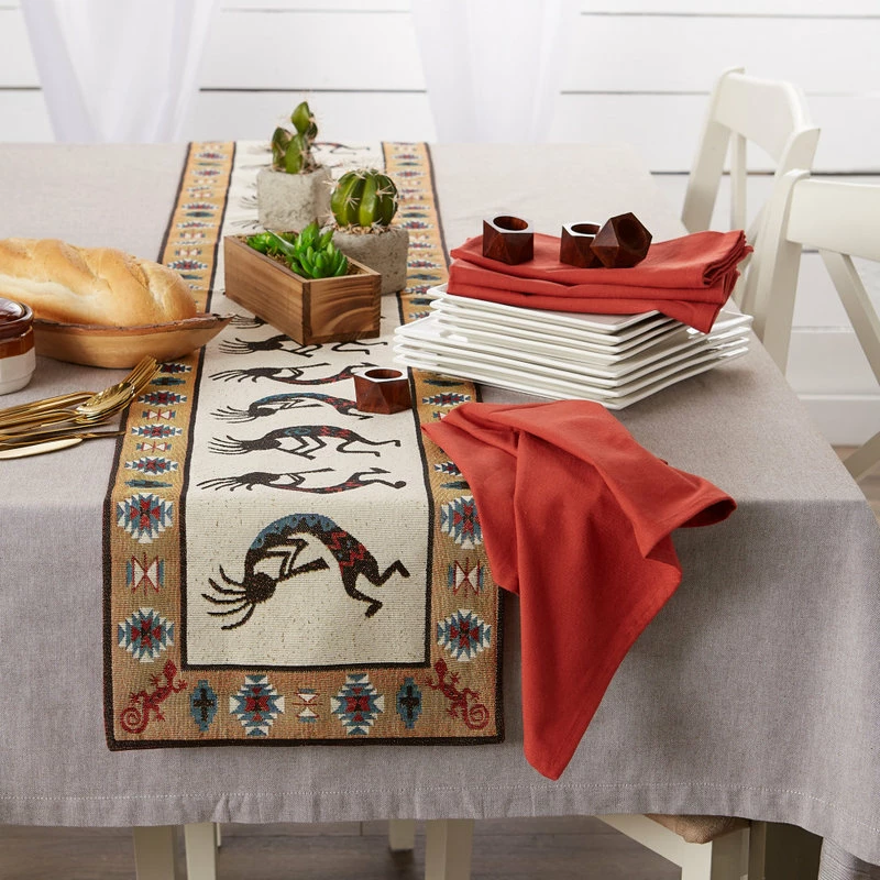 Hot Sale โค๏ธ Design Imports Kokopelli Tapestry Table Runner 13X72 ๐ 4 Hot Sale โค๏ธ Design Imports Kokopelli Tapestry Table Runner 13X72 ๐ - Image 4