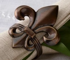 Deals 👏 St Croix Fleur-de-Lis Napkin Ring, Brass 💯 -Tabletop Sales Store dbc1391406048c91 8731 w800 h800 b0 p0