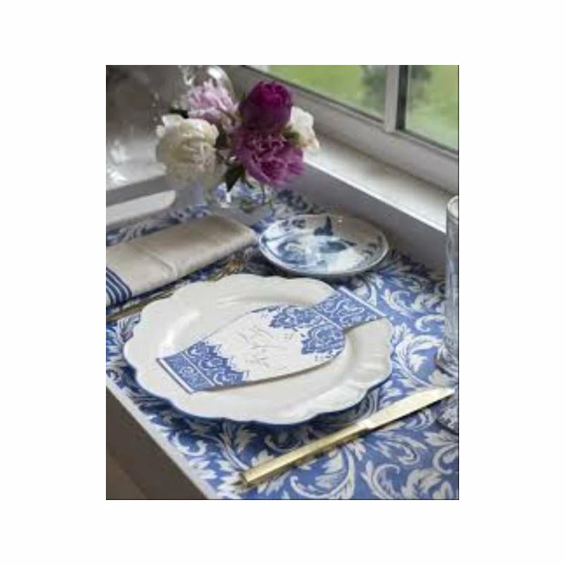 Outlet 🎁 My Swanky Home Luxe Large Blue White Vase Table Accent Place Cards | Set 36 China Urn Label Tag 🛒 5 Outlet 🎁 My Swanky Home Luxe Large Blue White Vase Table Accent Place Cards | Set 36 China Urn Label Tag 🛒 - Image 5