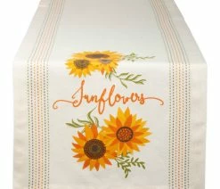 Best Sale 👏 Design Imports DII Sunflowers Print Table Runner 🤩