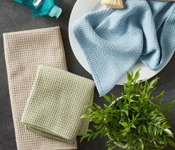 Brand new 💯 Design Imports DII 3-Piece Micro Waffle Weave Assorted ⌛ -Tabletop Sales Store e03194af019d1813 5968 w800 h800 b0 p0