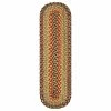 Outlet 🎉 Homespice Decor Kingston Jute Braided Table Runner 11"x36" Oval 🌟