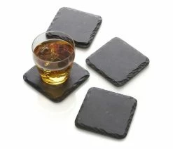 Best reviews of 😍 Jelinek Cork Group Slate Coasters, Square, Set Of 4 👏