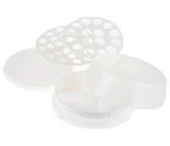 Best reviews of ⭐ Classic Cuisine 4 In 1 Party Tray Travel Set - Veg & Dip, Bakery, Eggs 🤩