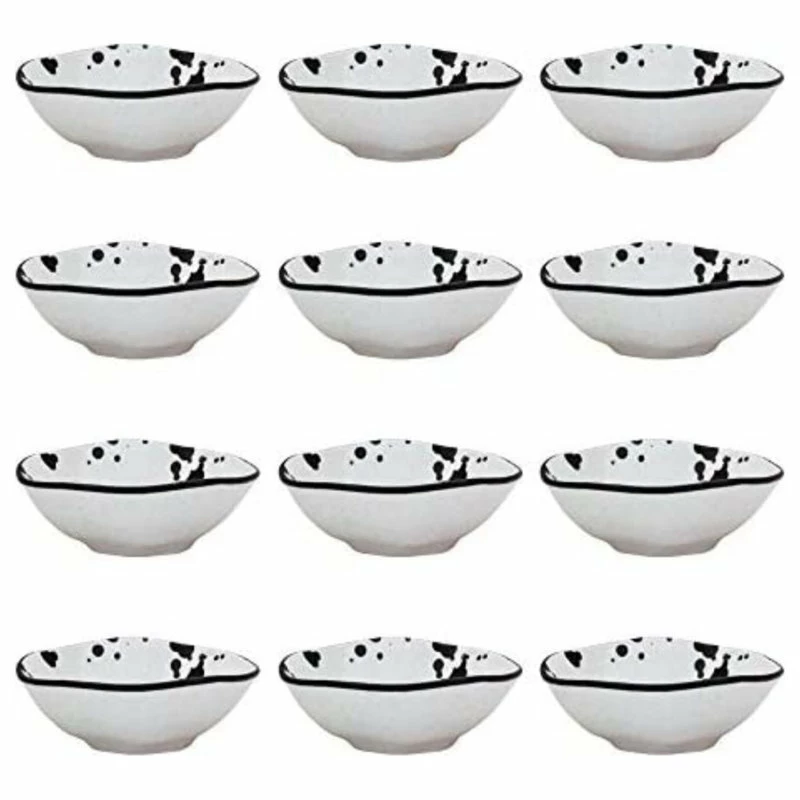 Best reviews of 👍 Manhattan Comfort Oxford RYO 12 Large Dinner 20.29 Oz Soup Bowls, Black/White ✔️ 1 Best reviews of 👍 Manhattan Comfort Oxford RYO 12 Large Dinner 20.29 Oz Soup Bowls, Black/White ✔️