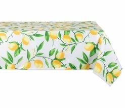 Cheapest ๐ฏ Design Imports DII Lemon Bliss Print Outdoor Tablecloth ๐