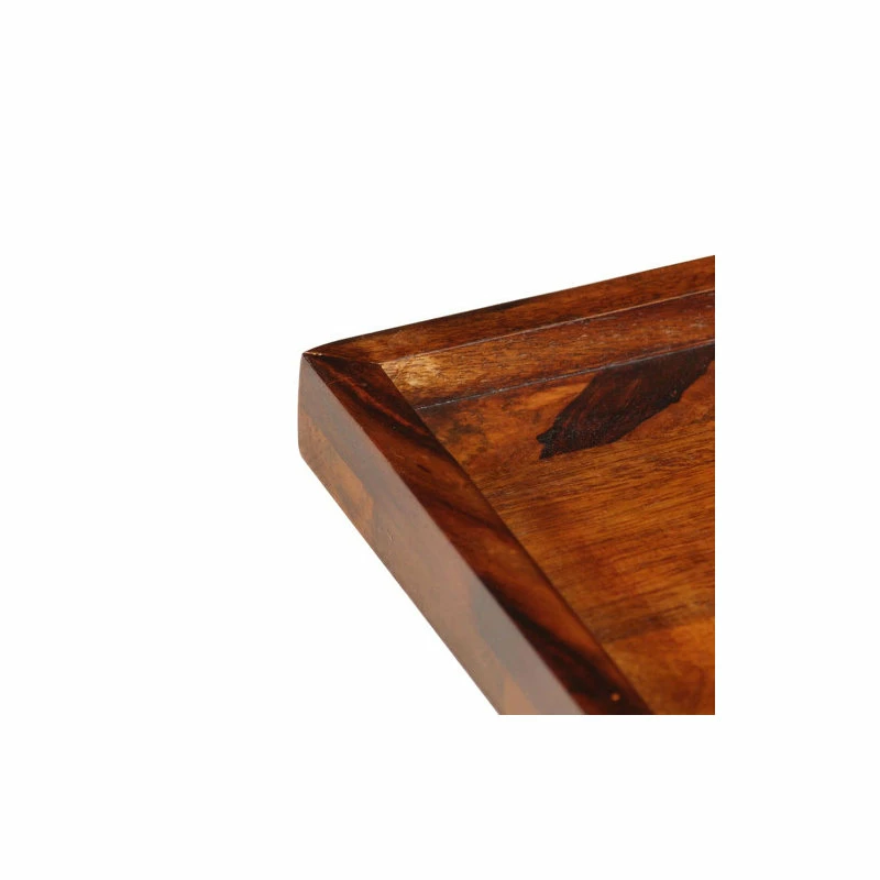 Cheap 🤩 Vida XL LLC VidaXL Solid Sheesham Wood Serving Tray Wooden Home Couch Plate Furniture ⌛ 4 Cheap 🤩 Vida XL LLC VidaXL Solid Sheesham Wood Serving Tray Wooden Home Couch Plate Furniture ⌛ - Image 4