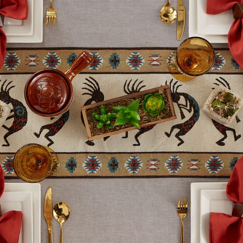 Hot Sale โค๏ธ Design Imports Kokopelli Tapestry Table Runner 13X72 ๐ 8 Hot Sale โค๏ธ Design Imports Kokopelli Tapestry Table Runner 13X72 ๐ - Image 8