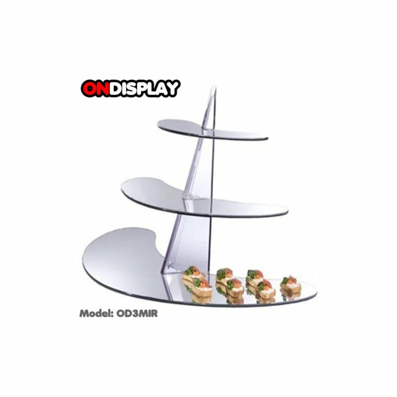 Top 10 ๐ Vandue Corporation OnDisplay Acrylic Display Rack/Stand - 3 Tiered Mirrored Shelf ๐ฅ 2 Top 10 ๐ Vandue Corporation OnDisplay Acrylic Display Rack/Stand - 3 Tiered Mirrored Shelf ๐ฅ - Image 2