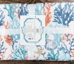 Promo 🎁 Lintex Linens Inc. Coralee Indoor Outdoor 100% Polyester Tablecloth, 70" Round 💯 -Tabletop Sales Store e5e19b860ee7a402 0380 w800 h800 b0 p0