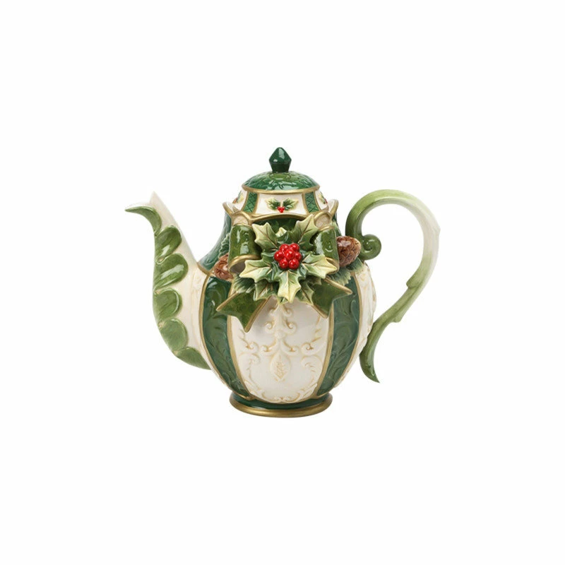 Promo โ Cosmos Gifts Corp. Holly Teapot ๐ 1 Promo โ Cosmos Gifts Corp. Holly Teapot ๐
