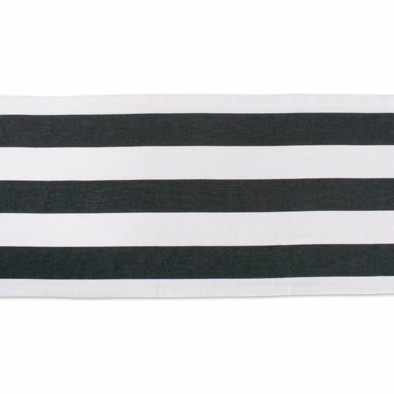 Flash Sale π₯ Design Imports DII Black/White Dobby Stripe Table Runner 𧨠2 Flash Sale π₯ Design Imports DII Black/White Dobby Stripe Table Runner 𧨠- Image 2