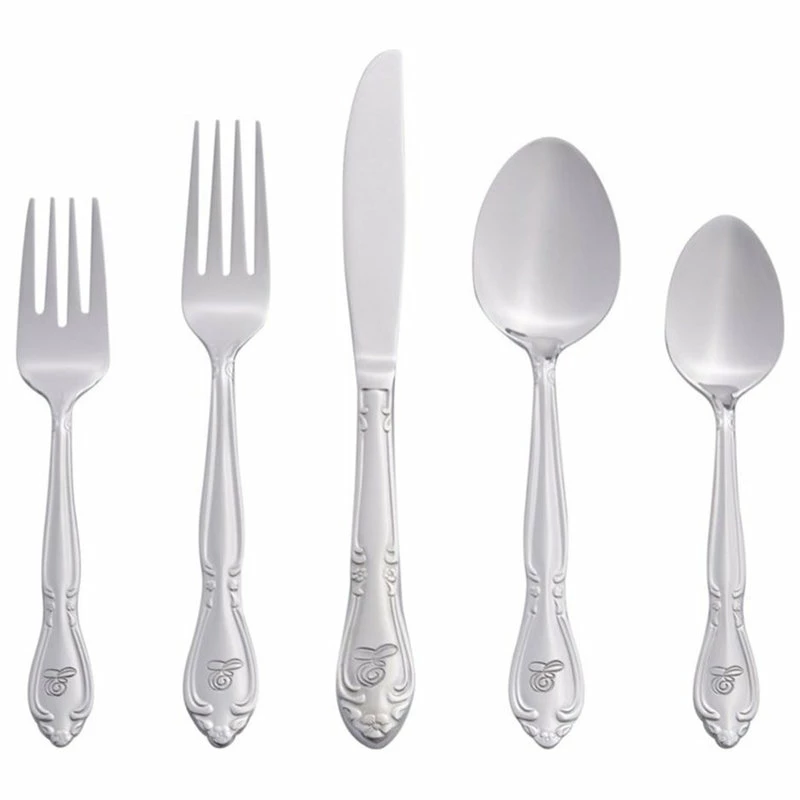 Buy ๐คฉ RiverRidge Home RiverRidge Rose 46-Piece Stainless Steel Letter E Flatware Set In Silver ๐ 1 Buy ๐คฉ RiverRidge Home RiverRidge Rose 46-Piece Stainless Steel Letter E Flatware Set In Silver ๐